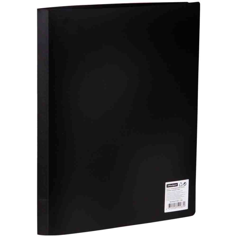 Папка на 80 файлов OfficeSpace, черная