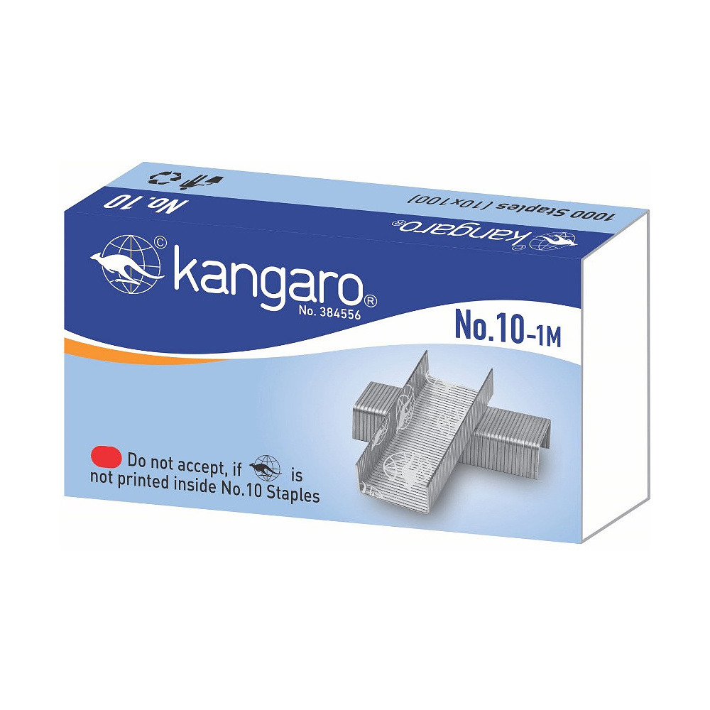 Скоба №10 Kangaro 1000шт. 10-1М(1000) Индия