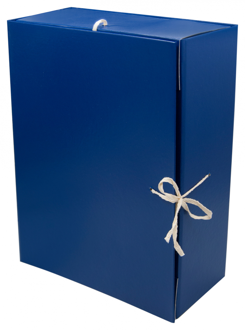 Папка архивная 4 завязки Silwerhof бумвинил корешок 80 мм. разобранный А4 ассорти РФ