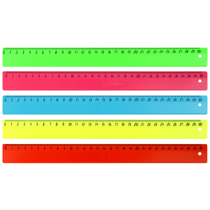 Линейка 30 см "Юни" (20) РБ