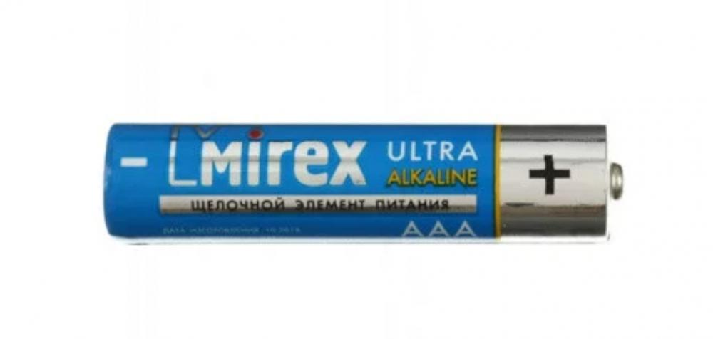 Батарейка AAА Mirex щелочная LR03 1,5V Китай