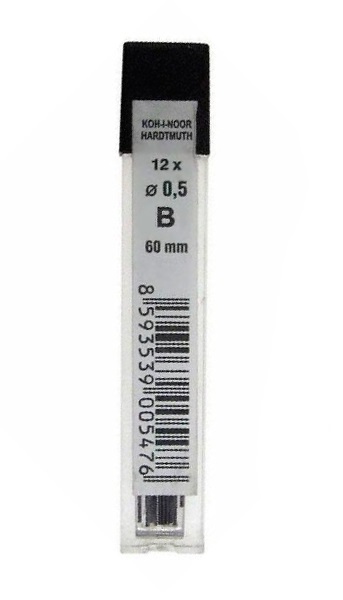 Грифель 0,5 мм Koh-I-Noor M 12 шт. 4152-В