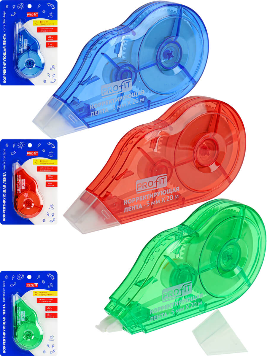 Корректор ленточный 5ммх20м РФ