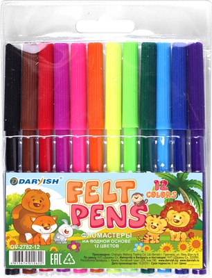 Фломастеры DV-2782-12 Китай