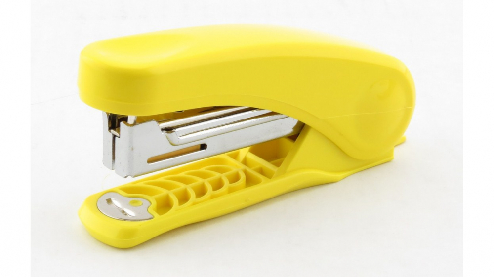 Степлер KANEX NR-10 на 15 л, скоба № 10, желтый, Индия