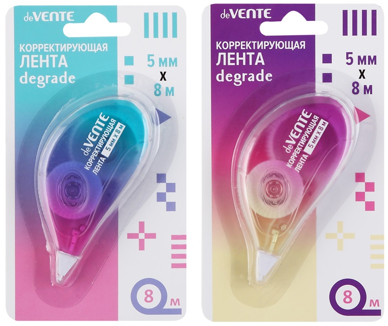 Корректирующая лента "deVENTE Degrade" 5ммх8 м, Китай