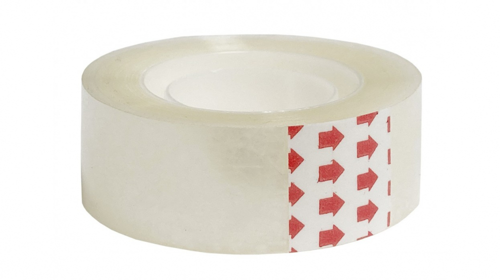 Клейкая лента канцелярская Workmate 19ммх33 м. прозрачная Гонконг