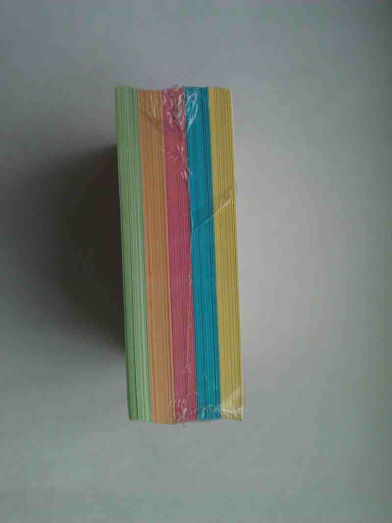 Бумага для заметок цветная, 75х70, 250 л., 80 г/м2