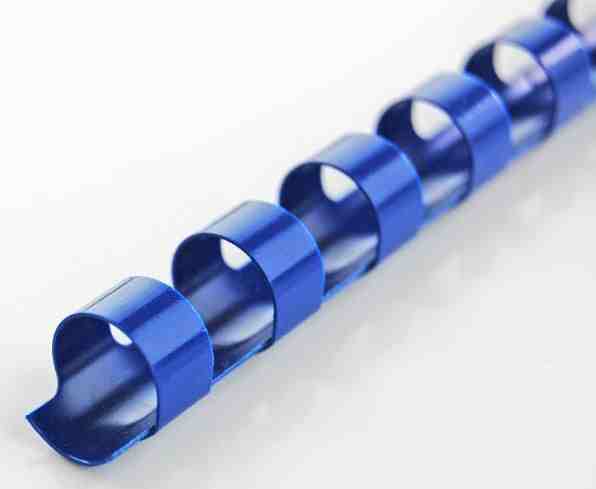 Пружина пластиковая 19 мм, синяя