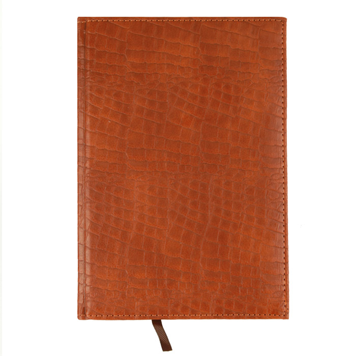 Ежедневник недатир., А5 136 л., обложка кож. зам. ассорти DV-13037 Китай