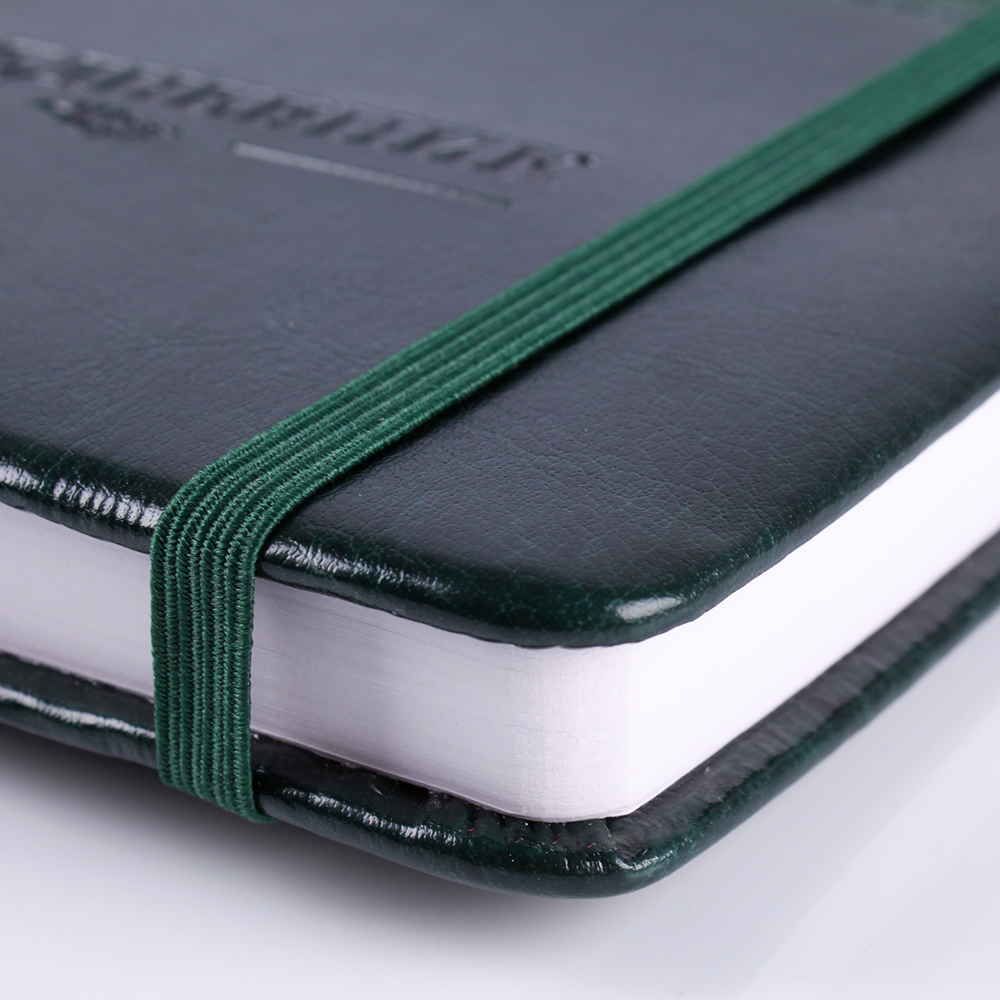 Ежедневник недатир., А5 140 л., обложка кож. зам. ассорти DV-12584