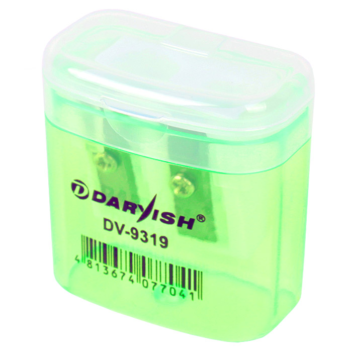 Точилка 2 отделения с контейнером, DV-9319 Китай