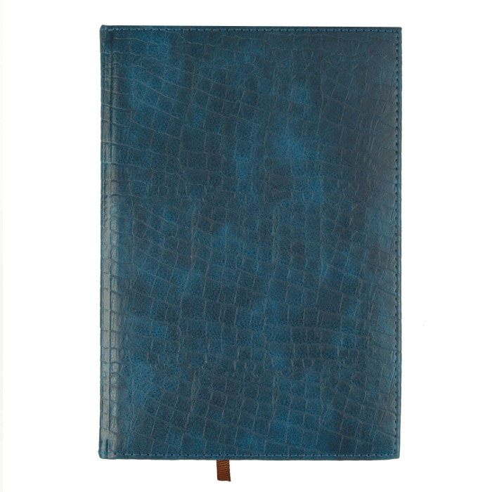 Ежедневник недатир., А5 136 л., обложка кож. зам. ассорти DV-13037 Китай