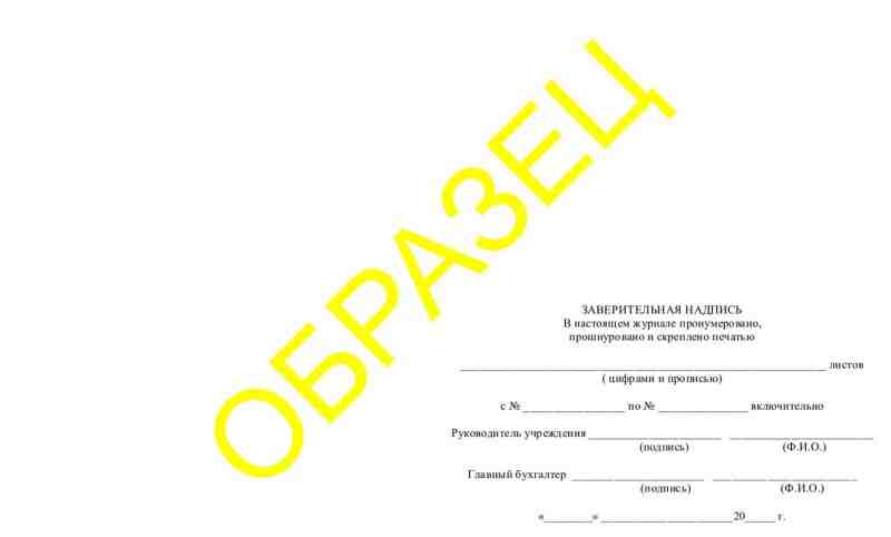 Кассовая книга рубли