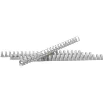 Пружина пластиковая 20 мм, белая (100 шт)