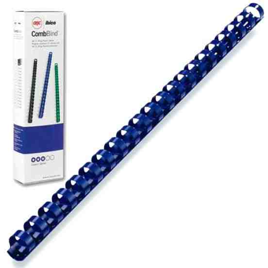 Пружина пластиковая 19 мм, синяя