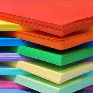 Цветная бумага А4, 80 г/м2, 50 л.