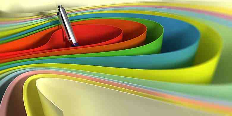 Цветная бумага А4, 80 г/м2, 50 л.